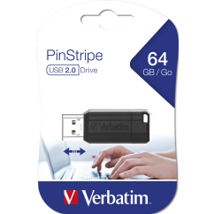 Memorie stick USB 2.0, 64GB, negru, Verbatim
