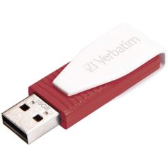 Memorie stick USB 2.0, 16GB, rosu, Verbatim