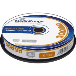 DVD+R, 4.7 GB, 16x, 10 buc/set, MediaRange