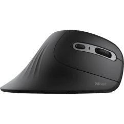 Mouse wireless, 1600dpi, ergonomic, negru-gri, Trust Evo