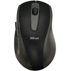 Mouse wireless, 1000 dpi, negru, Trust EasyClick