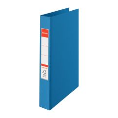 Caiet mecanic A4, 4 inele/R25mm, 42mm, albastru, Esselte Standard Vivida