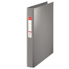 Caiet mecanic A4, 4 inele/R25mm, 42mm, gri, Esselte Standard