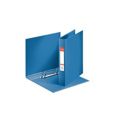 Caiet mecanic A5, 2 inele/R25mm, 42mm, albastru, Esselte Standard Vivida