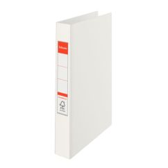 Caiet mecanic A4, 2 inele/R25mm, 42mm, alb, Esselte Standard Vivida