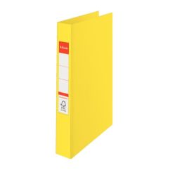 Caiet mecanic A4, 2 inele/R25mm, 42mm, galben, Esselte Standard Vivida