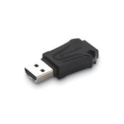 Memorie stick USB 2.0, 16GB, negru, Verbatim Toughmax