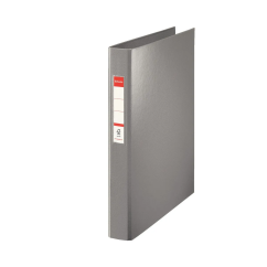 Caiet mecanic A4, 2 inele/R25mm, 42mm, gri, Esselte Standard
