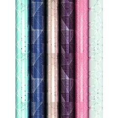 Hartie de impachetat cadouri, 70cm x 1.5m/rola, Rotolux Zenith