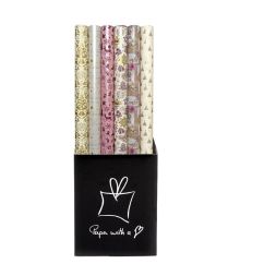 Hartie de impachetat cadouri, 70cm x 2m/rola, Rotolux Sweet Santa
