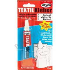 Lipici (adeziv) pentru textile, 13g, Meyco