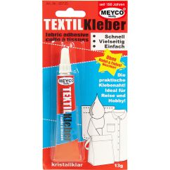 Lipici (adeziv) pentru textile, 13g, Meyco