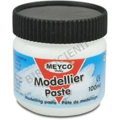Pasta acrilica modelaj, 100ml, alb, Meyco