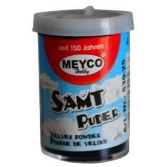 Accesorii creatie, pudra de catifea, 4.5g, negru, Meyco
