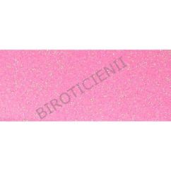Hartie gumata glitter/cu sclipici A4 (31x20cm), 2mm, 12 buc/set, roz, Meyco
