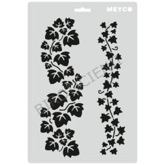 Accesorii creatie, sablon iedera, A4 (31x21cm), plastic, Meyco