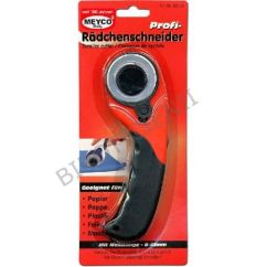 Cutter rotativ, Ø 45mm, rosu/negru, Meyco