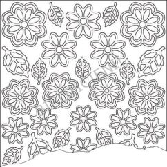 Accesorii creatie, stickere flori si frunze, 23x10 cm, argintiu, Meyco