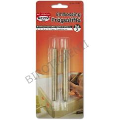 Unelte embossing (embosare/bombare), 2 buc/set, 1x1.9/1.6x2.5mm, Meyco