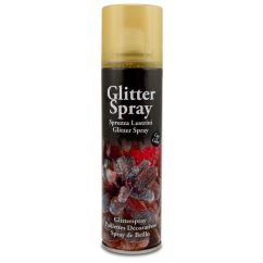 Spray glitter (cu sclipici), 100ml, auriu, Meyco