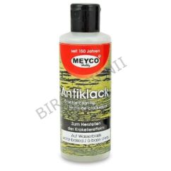 Lac acrilic cu efect de crapare (vernis), aspect antichizat/vintage, pe baza de apa, 82ml, transparent, Meyco