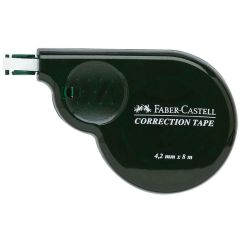 Banda corectoare, 4.2mmx8m, corp verde, Faber-Castell