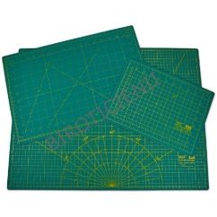 Planseta/placa de taiere A4 (30x22cm), doua fete, verde, Meyco