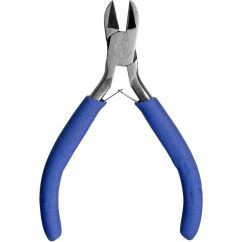 Mini-cleste cu tais lateral, diverse utilizari, 10-14.5cm, maner plastic albastru, Meyco