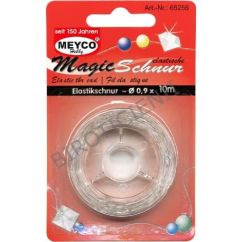 Snur/fir elastic bratari, Ø 0.9mmx10m, transparent, Meyco