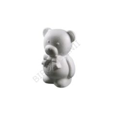 Forme polistiren, ursulet, 20cm (H), alb, Meyco