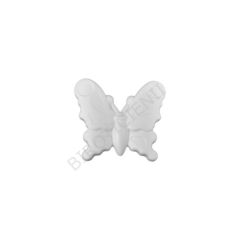 Forme polistiren, fluture, 11x12.5cm, alb, Meyco