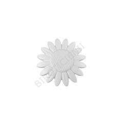 Forme polistiren, floarea-soarelui, Ø 15cm, alb, Meyco