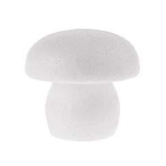 Forme polistiren, ciuperca, 8x7.5cm, alb, Meyco