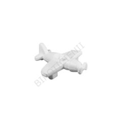 Forme polistiren, avion, 16x15cm, alb, Meyco