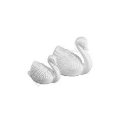 Forme polistiren, lebada, 8x12cm, alb, Meyco
