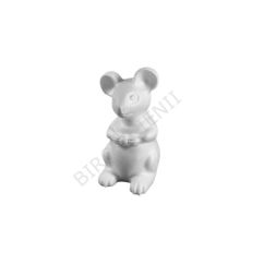 Forme polistiren, soarece, 14x8.5cm, alb, Meyco