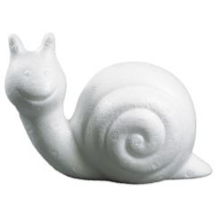 Forme polistiren, melc, 10cm (H), alb, Meyco