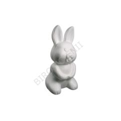 Forme polistiren, iepure, 24cm (H), alb, Meyco