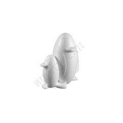 Forme polistiren, pinguini, 15.5cm (H), alb, Meyco