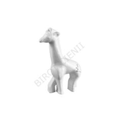 Forme polistiren, girafa, 18cm (H), alb, Meyco