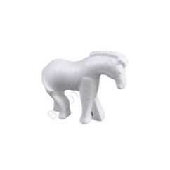 Forme polistiren, zebra, 11cm (H), alb, Meyco