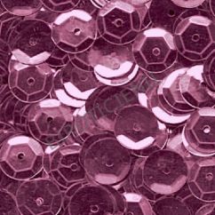 Accesorii creatie, paiete hexagonale, Ø 6mm, 1400 buc/set, roz, aspect metalic, Meyco