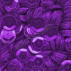 Accesorii creatie, paiete hexagonale, Ø 6mm, 1400 buc/set, lavanda, aspect metalic, Meyco