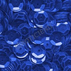 Accesorii creatie, paiete hexagonale, Ø 6mm, 1400 buc/set, albastru inchis, aspect metalic, Meyco