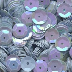 Accesorii creatie, paiete hexagonale, Ø 6mm, 1400 buc/set, albastru deschis, aspect irizat, Meyco