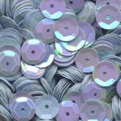 Accesorii creatie, paiete hexagonale, Ø 6mm, 1400 buc/set, albastru deschis, aspect irizat, Meyco