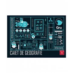 Caiet geografie, 17x24cm, 24 file, Minions