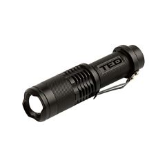 Lanterna metalica LED, raza 100m, autonomie 10h, putere 10W, TED Electric SK-68TED/FL-68TED