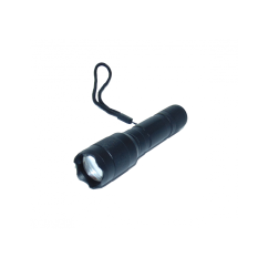 Lanterna metalica LED cu zoom, rezistenta la apa/socuri, raza 200m, autonomie 4h, putere 10W, TED Electric FL-T002TED