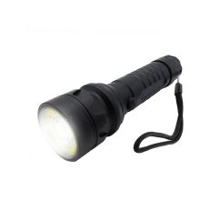 Lanterna metalica LED cu zoom, rezistenta la apa/socuri, raza 300m, autonomie 5h, putere 10W, TED Electric TL-8092TED